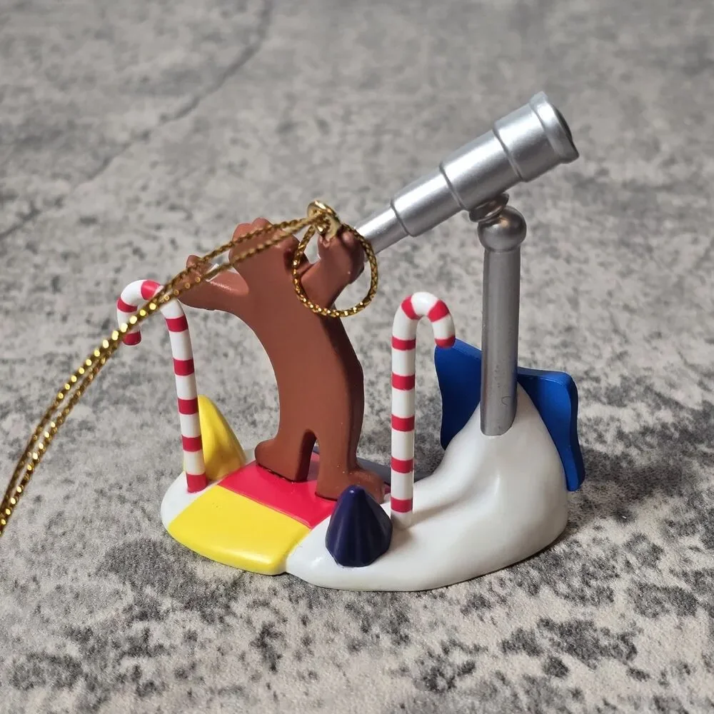 Candyland Basic Fun Hasbro Gingerbread Man Santa Watch Christmas Ornament: